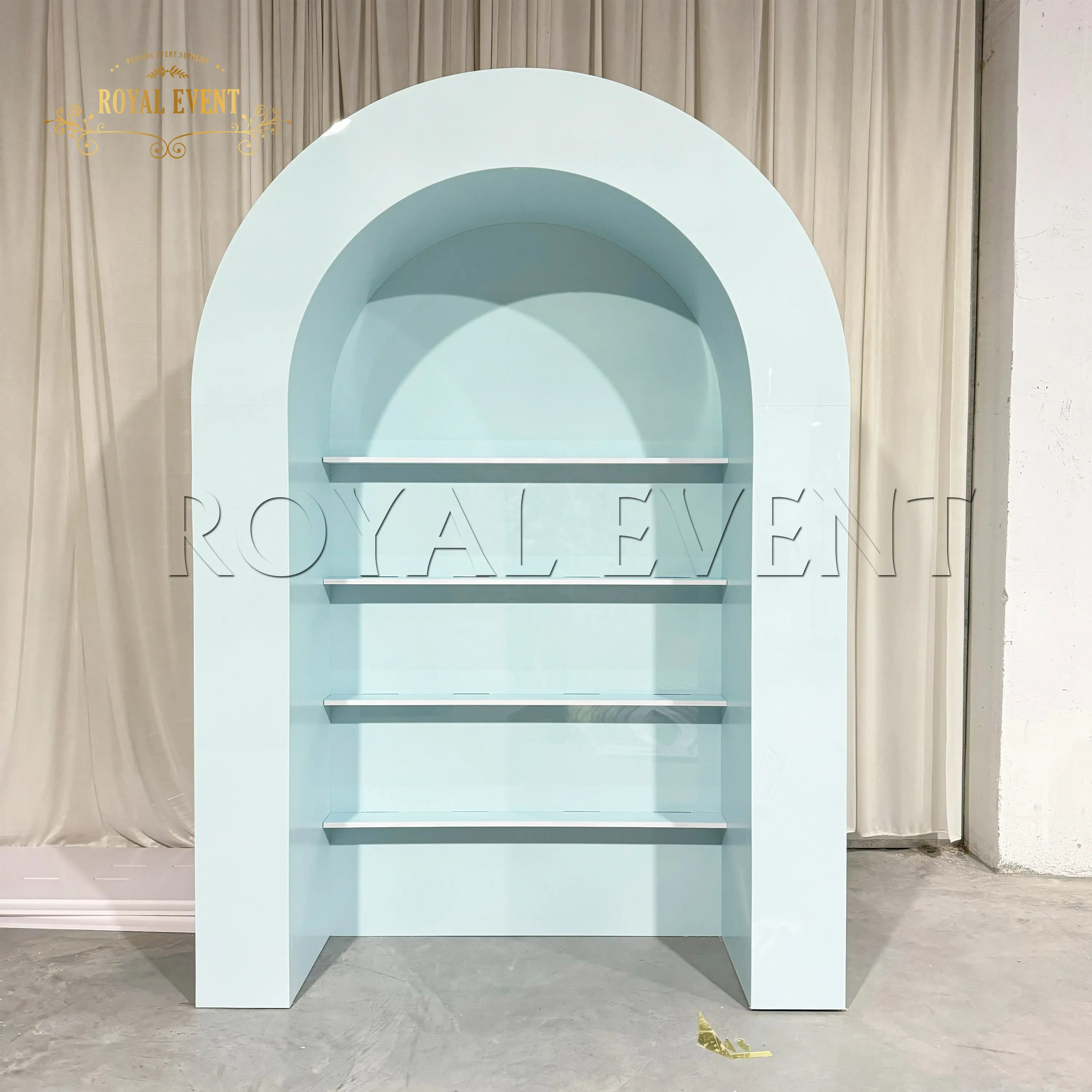 Customized Wedding Design Stage PVC Arch Backdrop Acrylic Wedding Backdrop Stand For Event Decoration