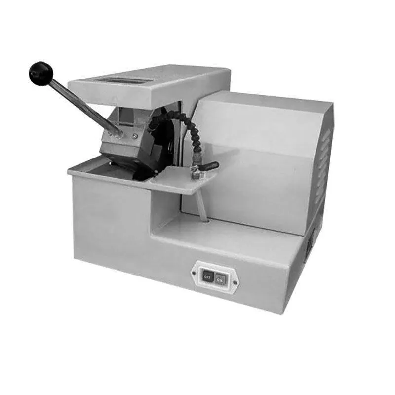 CE Certified Heavy Duty High Speed Bench Top Lab Abrasive Cut-off Saw with Two 10" SiC Cutting Blades - SYJ-30