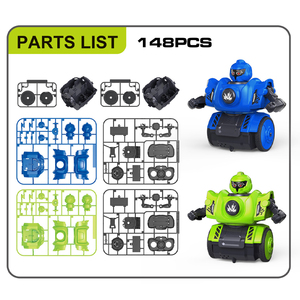 New Funning DIY Assembly 2.4GHz <strong>RC</strong> Boxing <strong>Robot</strong> Battle Remote Control Ejector <strong>Robot</strong> Boxing <strong>Fight</strong> Toys Kit with Sound for Kids - Product Image 3