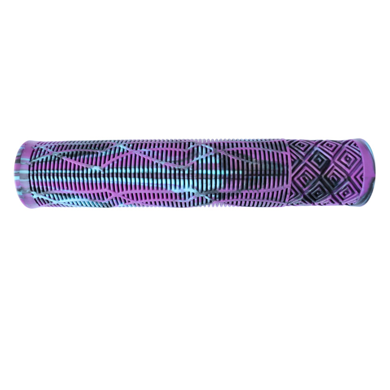 Black purple blue