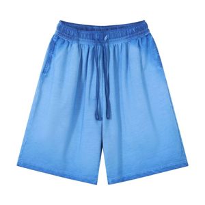夏の2色ライトチェンジで古い重い洗濯プロセスレジャールーズスポーツショートメンズとレディースショーツ