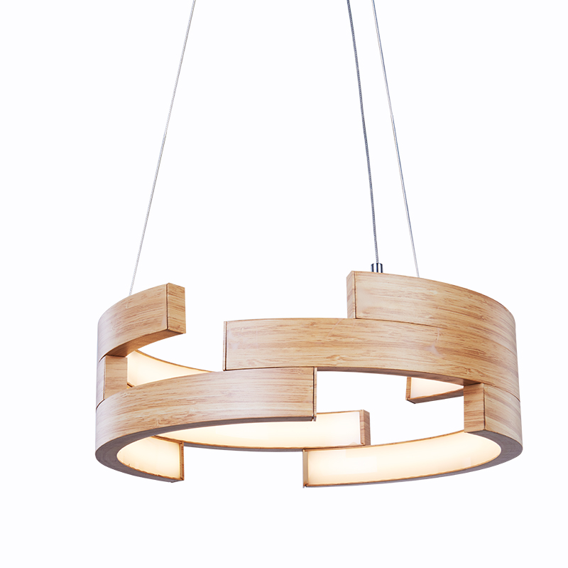 Simple ceiling Modern circle indoor led pendant light modern chandelier lamp for hotel