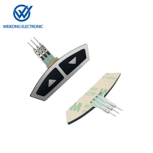 Custom PET PC in Silicone gomma membrana interruttore tattile pulsante per applicazioni di Computer e elettrodomestici - Product Image 2
