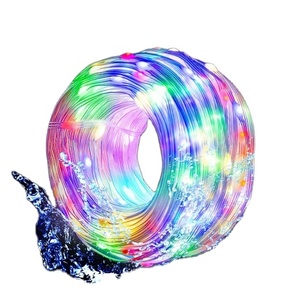 2024新デザイン装飾ライトRGB + IC LEDストリングライト5V10メートルリモコンLEDストリングライト - Product Image 3