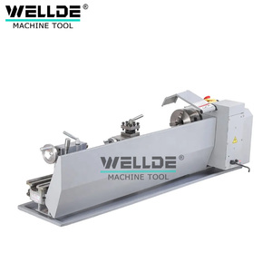 Torno manual WELLDE Mini WM210V, torneado horizontal multifuncional de metal y madera - Product Image 3
