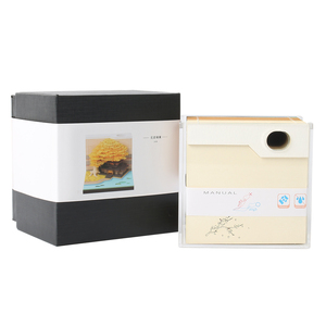 Juego de notas adhesivas de escritorio Rectangular, promoción, caja acrílica, Bloc de notas con logotipo personalizado - Product Image 5