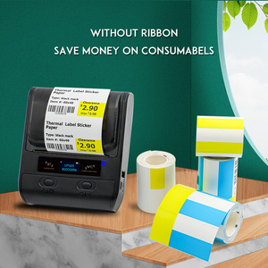 Máy Làm Nhãn Mã Vạch DP30S Thả Vận Chuyển Máy In Thẻ Giá Siêu Thị Dược Phẩm 30-80Mm Tiện Dụng - Product Image 3