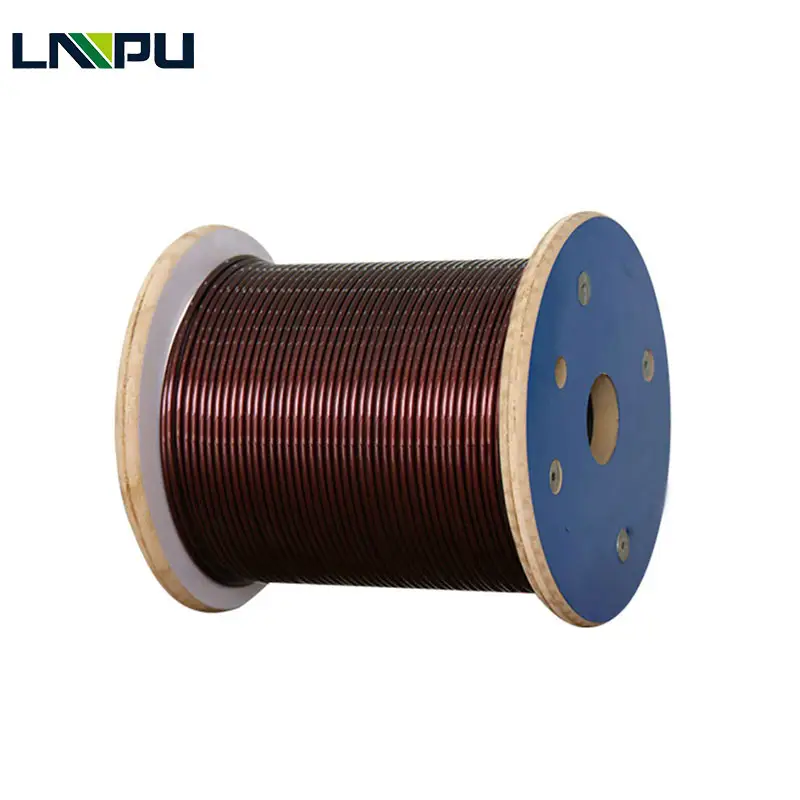Enamel Wire Polyester-imide 42 AWG Plain Use for Transformer Enameled Copper Wire Price Per Kg LP Magnet Wire Insulated Aluminum