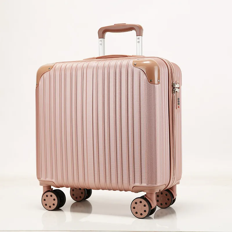 Viaggio con il logo stampato personalizzato valigia Trolley borse bagaglio per il viaggio 4 ruote custodia valigia per esterni
