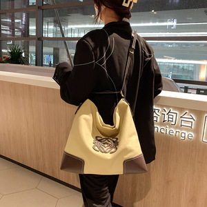 2022新着女性キャンバスショルダーハンドバッグファッションFourre-tout En Toile