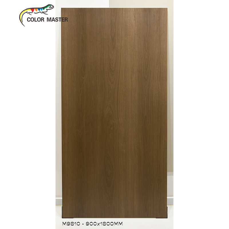 M9810 - Azulejo con apariencia de madera de roble francés marrón oscuro
