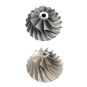 High Temperature Accuracy 0.004mm Auto Part <strong>Aircraft</strong> Turbine Blades Pump <strong>Impeller</strong>
