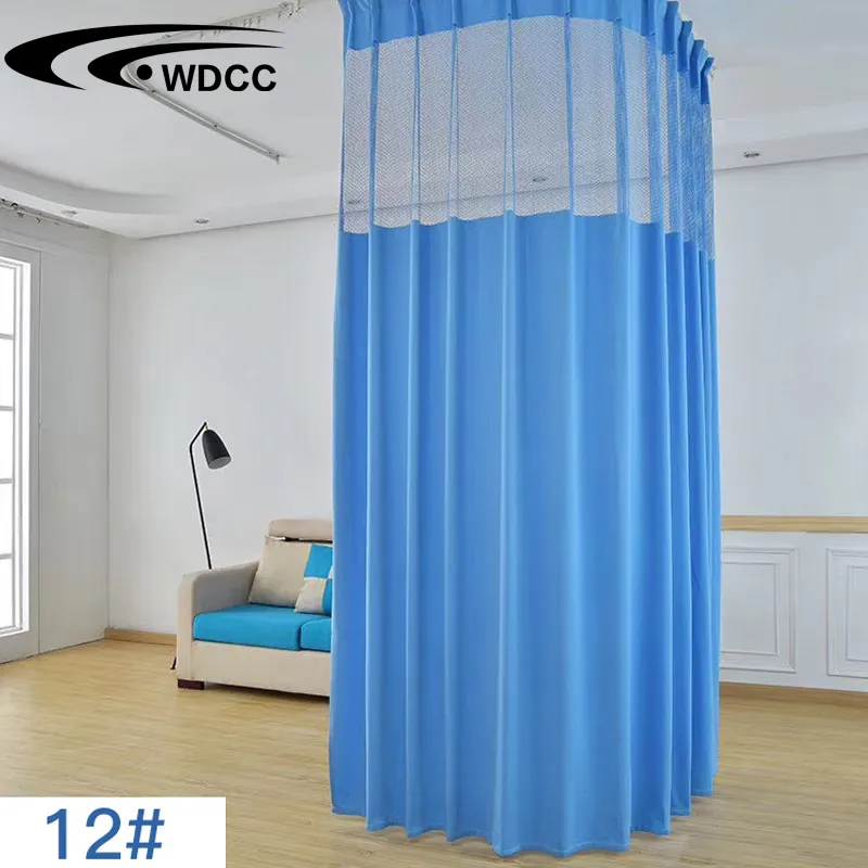 Medical Clinic Hospital Bed Partition Curtain Accessories Customized Medical Curtain
