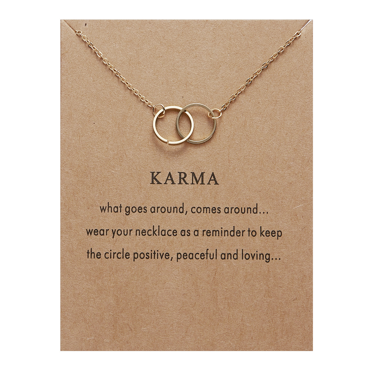 Gold Plated with card