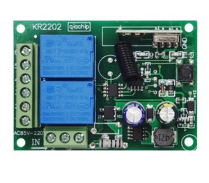 433 Mhz telecomando universale Wireless AC 250V 110V 220V relè modulo ricevitore + telecomando RF 433 Mhz - Product Image 5