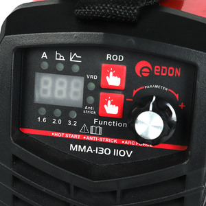 100A יעילות גבוהה MMA-<span class=keywords><strong>130</strong></span> IGBT vrd אנטי מקל mma מכונת ריתוך רתך