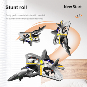 2.4G Aviones radyo EPP köpük V17 hava uçan planör uzaktan kumanda RC Jet avcı dublör uçak uçak uçak modeli oyuncak - Product Image 6