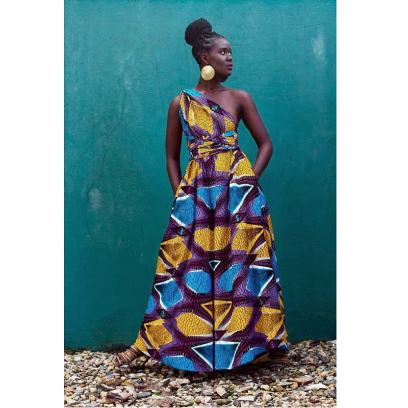 Modern stylish design long african women dresses for women clothing