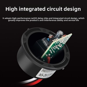 Venta al por mayor 220V AS-10 Control de luz impermeable Interruptor inductivo a prueba de lluvia Controlador automático de luz de calle - Product Image 3