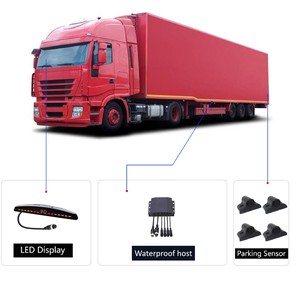 12-24V Truck Led Display Parking <strong>Sensor</strong> <strong>System</strong> radar Detector 3 Different Alarm Voice Parking Assistant Backing <strong>Sensor</strong> <strong>System</strong> - Product Image 6