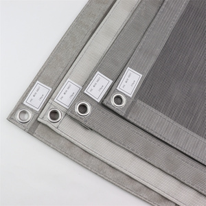 Prezzo di fabbrica 1.8m * 5.1m rivestito In PVC ignifugo fogli di rete ignifuga costruzione costruzione impalcatura rete di sicurezza In thailandia - Product Image 2