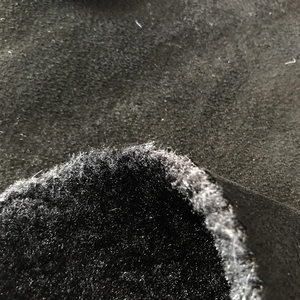 Bán Buôn Giá Rẻ Faux Lông Thú Vải Với Faux Da Lộn Màu Đen Của Sân Số Lượng Lớn Mềm Động Vật In Lông Vật Liệu Cho Hàng Thủ Công Quần Áo - Product Image 2