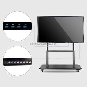 Android цифровые платы 4K 55 65 75 86 дюймов Wifi интерактивный мульти сенсорный экран со встроенной компьютерной смарт-интерактивной панелью - Product Image 5