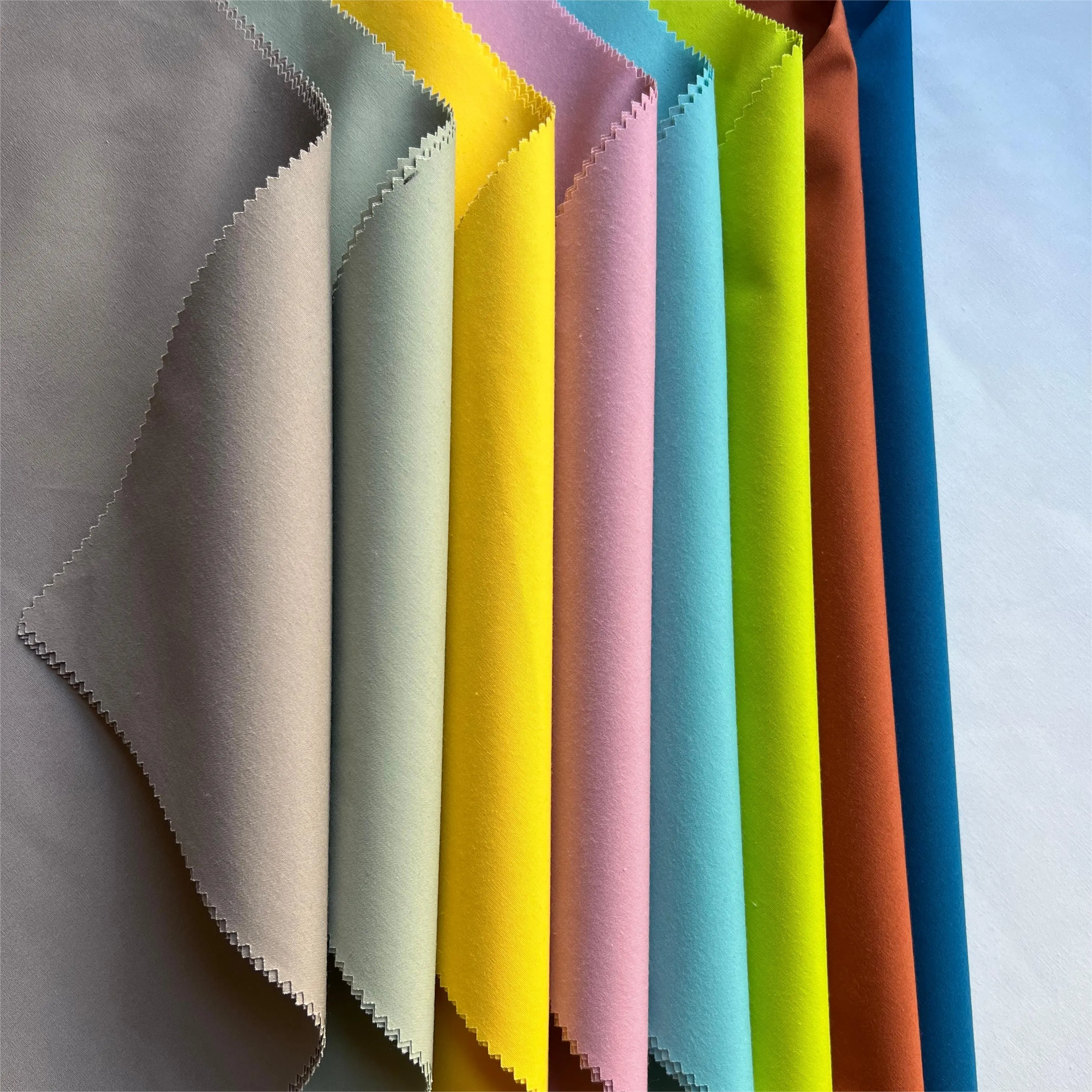 Tela de polialgodón multicolor 210g tela de tienda impermeable, transpirable y resistente a la lluvia tela de tienda de campaña