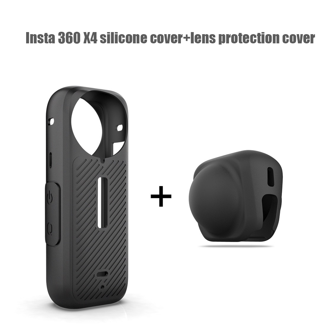 X4 silicone cover+lens protection cover