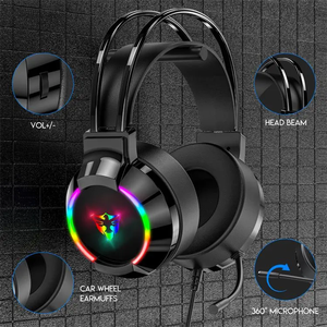 Auriculares con sonido envolvente 7,1, controles multifunción y personalización directa de fábrica para revendedores tecnológicos - Product Image 4