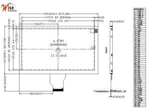 8.0-inch industrial <strong>display</strong> touch module <strong>LCD</strong> screen TFT module resolution 1024*768 <strong>display</strong> touch module - Product Image 2