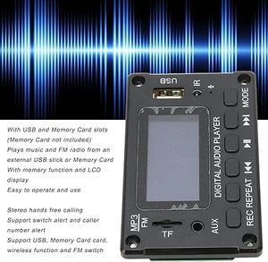 Передатчики управления радио приемная плата 747d аудио Mp3 Usb плеер декодер модуль черный цифровой светодиод JXD карта DC 5 В/12 В - Product Image 6