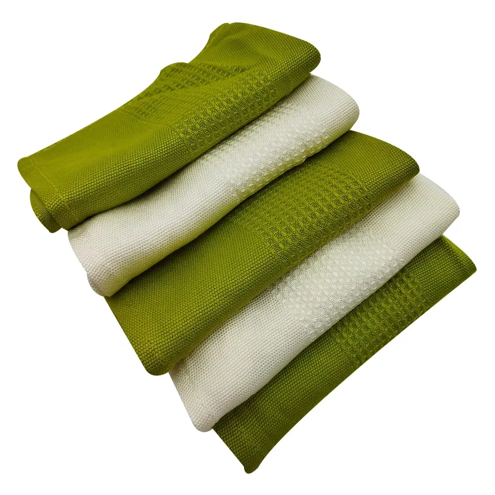 DAHUI all'ingrosso asciugamani per le mani 100% di bambù per bambini in fibra di bambù asciugamano per lo Sport panni per la pulizia della cucina strofinacci di bambù