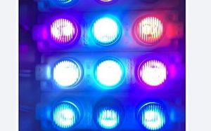 <strong>3W</strong> RGB <strong>LED</strong> Module Injection Lens 3 <strong>Led</strong> 12V Sidelight Super Bright Advertising Sign <strong>LED</strong> Light