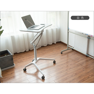 Standing Pneumatic Automatic Lifting <strong>Table</strong> <strong>Computer</strong> Office Lazy Adjustable Lecture Training Desk - Product Image 3