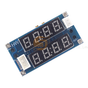 Max 5A regolabile blu rosso CC CV Step Down ricevitore modulo di carica voltmetro digitale amperometro Display LED Driver per Arduino