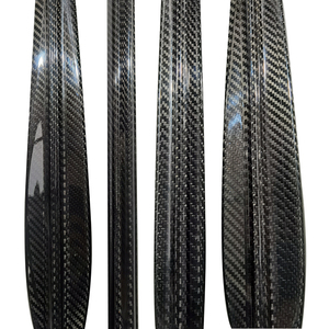 Barril de fibra de carbono con forma de sepia de forma redonda de sarga 3k de alta calidad, barril de pesca submarina - Product Image 3