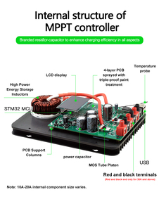 12V24V15A 12V24V20A 12V24V30A 12V24V40A MPPT контроллер солнечного заряда 14 дней Доставка Минимальный заказ 1 шт. - Product Image 2