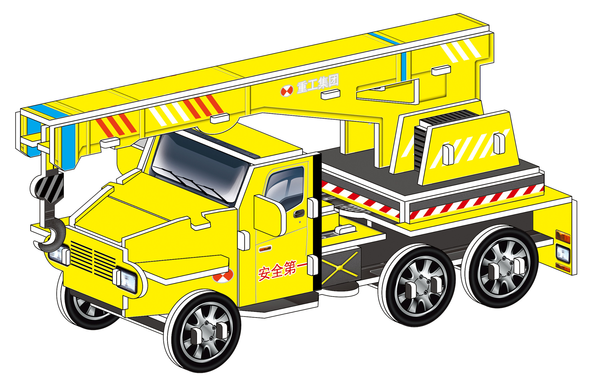 1690 24 Crane Truck(Small)