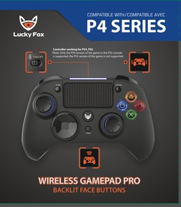 Hochwertiger PS4 Wireless Controller Gamepad PS4 Game Joystick Controller mit LED-Licht - Product Image 5