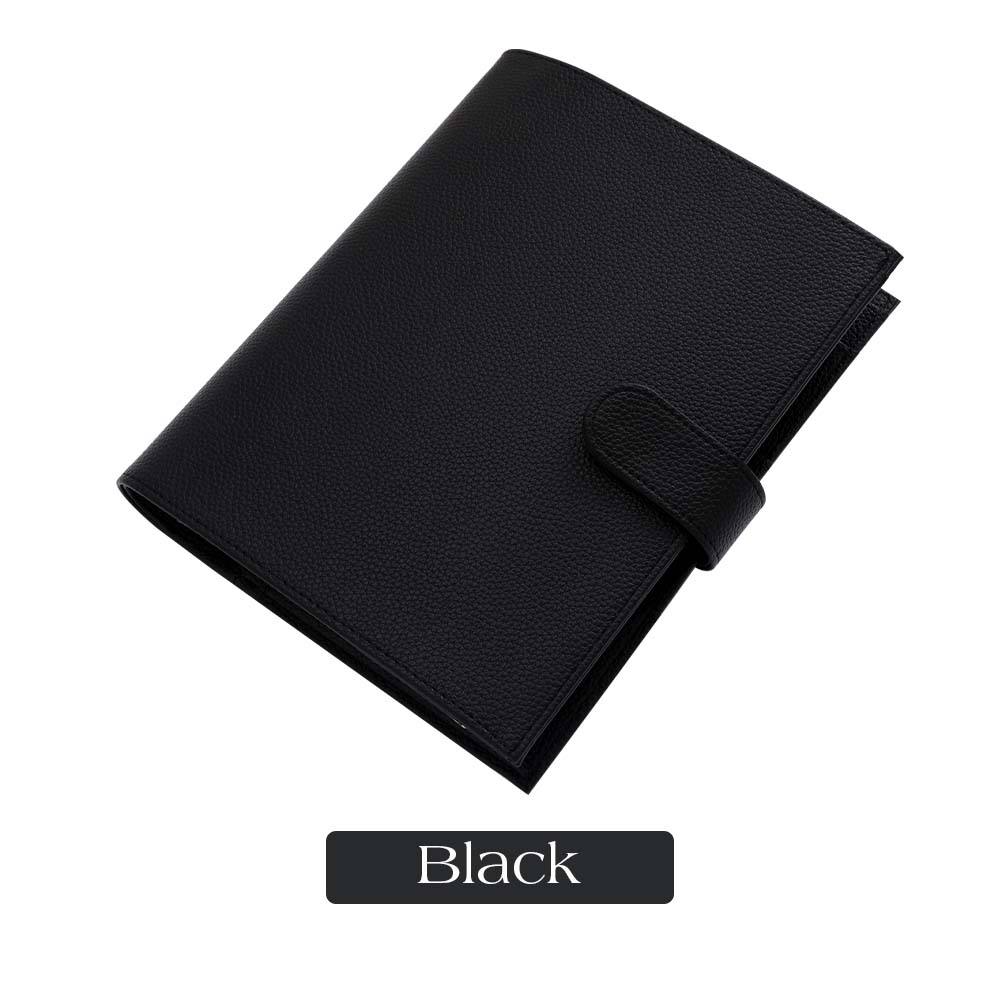 Noir avec anneaux dorés