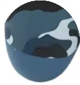 Azul camuflaje