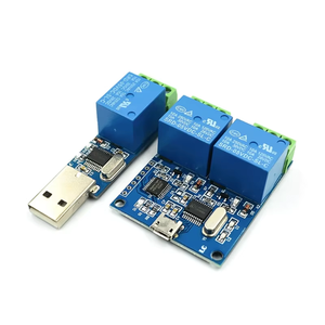 LCUS-1タイプ1/2チャンネルUSBリレーモジュール電子コンバータPCB USBインテリジェント制御スイッチ - Product Image 1