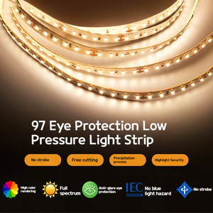 แถบไฟ LED 24V คุณภาพสูง10M 144LED/M SMD1616แถบ LED ป้องกันดวงตาเต็มสเปกตรัม - Product Image 3