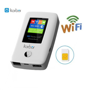 Karbor เราเตอร์ Wi-Fi ขนาดเล็กแบบพกพา4G, 150 mifis Hotspot mifis 5G ความถี่รองรับ300Mbps อัตราข้อมูล LAN สูงสุดสำหรับการใช้งาน3G - Product Image 2