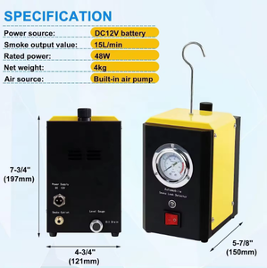 Herramienta especializada para automóviles, detecta fugas en las tuberías del sistema de admisión del probador del detector de fugas de humo automotriz - Product Image 6