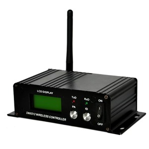 Transmisor receptor DMX inalámbrico, pantalla Digital LCD, 2,4G