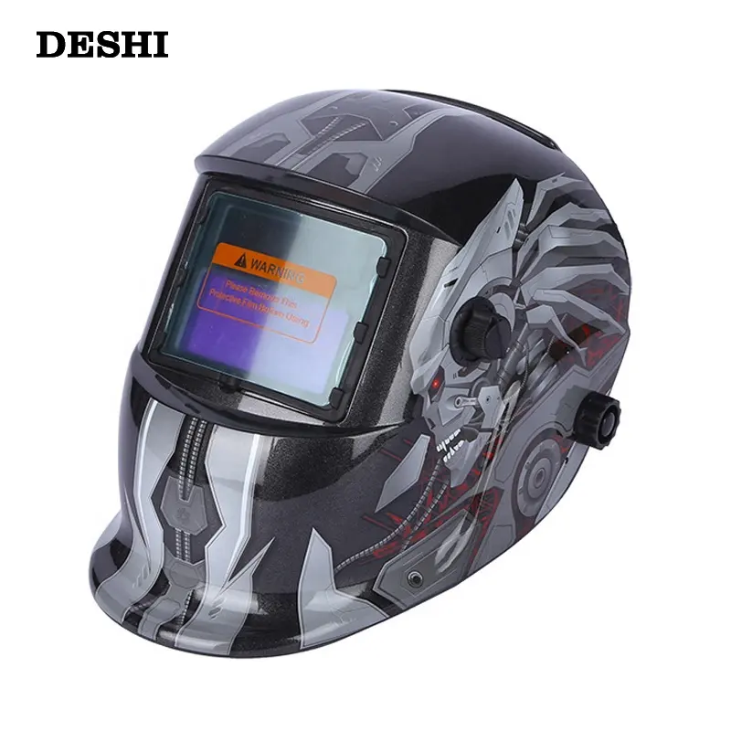 DESHI-casco de soldadura de arco de argón, protección de pulido de soldadura con oscurecimiento automático, ma-k