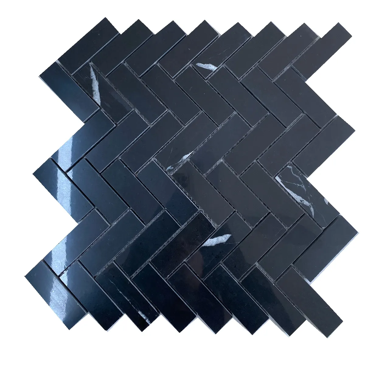 Black Marquina Marble Mosaic Flooring Tiles Nero Marquina For Bathroom Flooring And Kitchen Backsplash