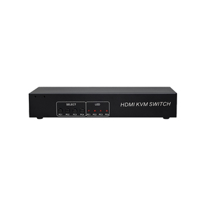 4K@60Hz 4 Port HDMI <strong>KVM</strong> Switcher 4 <strong>Input</strong> <strong>1</strong> <strong>Output</strong> 4x1 HDMI 2.0 <strong>Switch</strong> With USB2.0 HUB